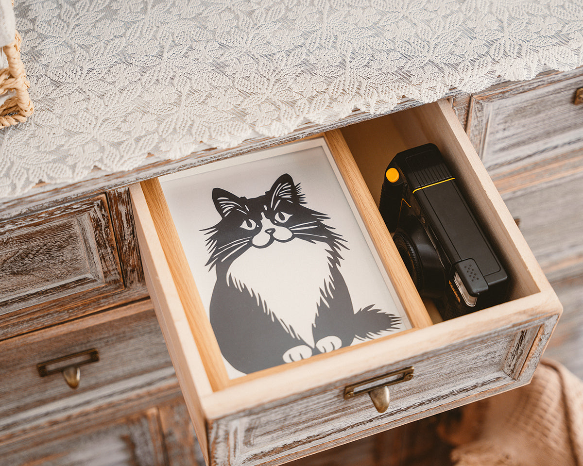 A paper-cut artwork that lets you remember your beloved pet anytime—forever preserved to honor those irreplaceable moments