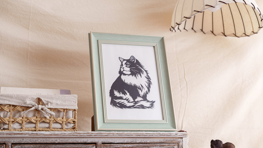 Cat Silhouettes in Art and Memory: A Minimalist Way to Honor Your Pet