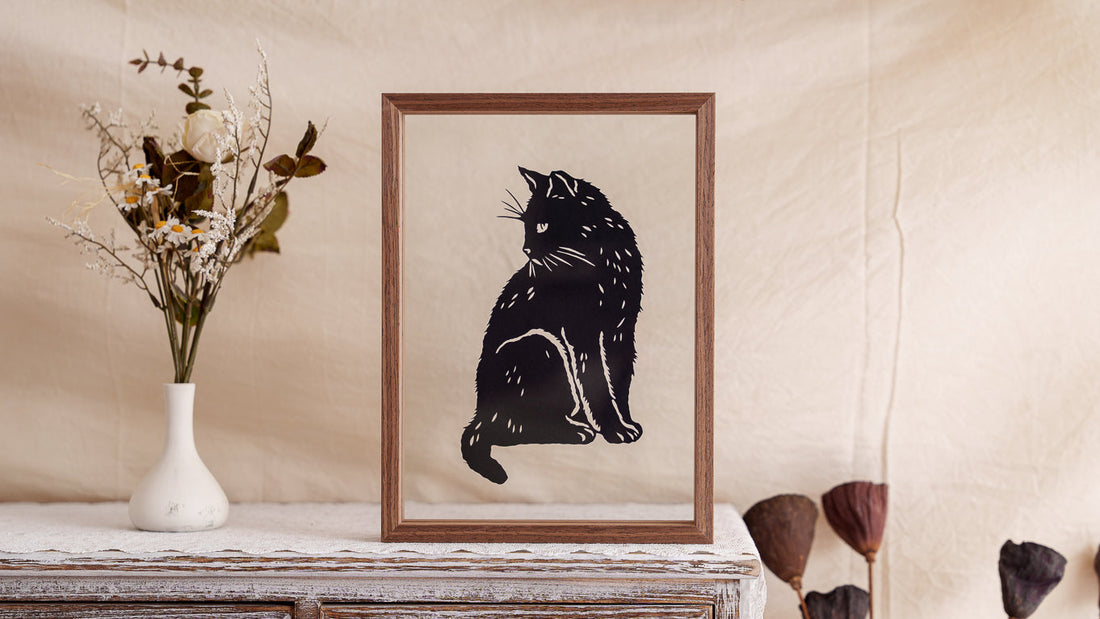 Black Cat Silhouettes: Superstition or Symbol of Mystery?