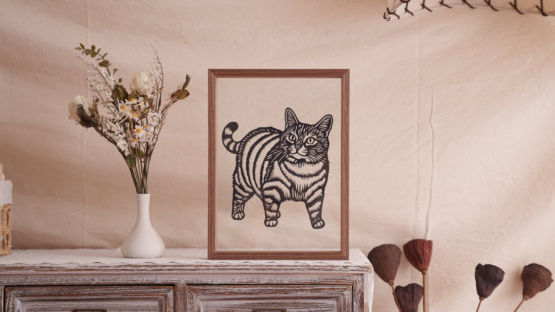 Don’t Just Bury the Memory — Frame It with Warm Pet Memorial Art
