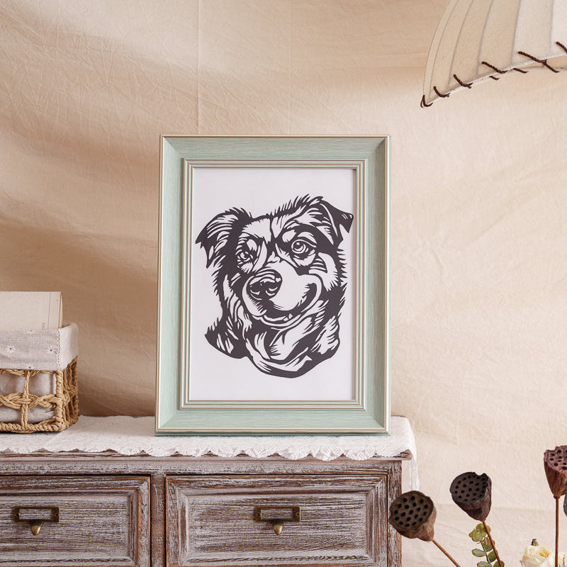 His portrait guarding your shelf now — where sunbeam naps spark memories daily