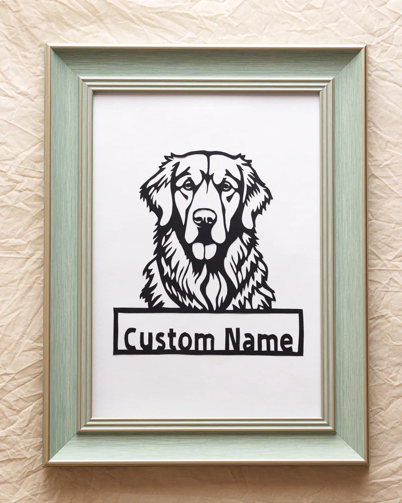 We're deeply sorry for the loss of your furry family member. During this heartbreaking time, memorialize them ​custom paper-cutting​​ featuring their name.

✨ Crafted on archival-grade "Liki Paper" to last generations
✨ Whenever you miss them, remember their paw prints forever remain in your heart

